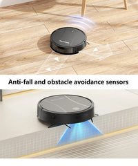 Aspirateur robot PrettyCare C2 4000Pa WiFi Alexa Auto Boost