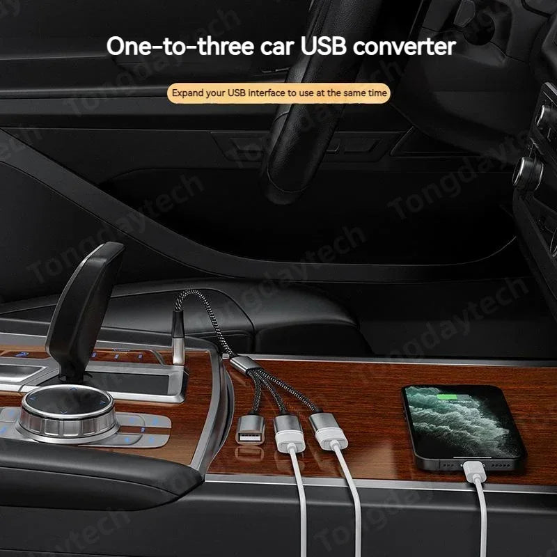 Adaptateur USB-C 4 Ports Multi Appareils OTG Rapide