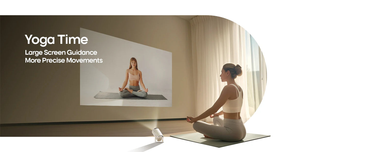 Projecteur portable HY300 Pro+ 8K Android WiFi6 Bluetooth