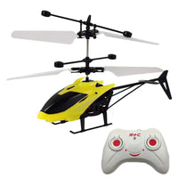 Hélicoptère drone RC rechargeable télécommandé sécurisé jouet enfants résistant