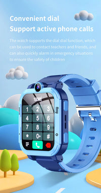 4G enfants montre intelligente GPS WiFi Tracker localisation appel vidéo SOS appel retour moniteur téléphone montre enfants Smartwatch garçon fille cadeaux