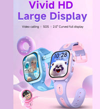 Smart Watch enfant 4G GPS WiFi Appels SOS Localisation Garçons/Filles