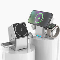 Station charge sans fil 3-en-1 iPhone Apple Watch AirPods