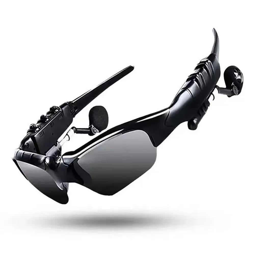 Lunettes intelligentes Bluetooth 5.0, pour Sports de plein air, cyclisme, son Surround, écouteurs, appel musical, lunettes de soleil polarisées pour l'équitation