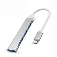 Hub USB 4 Ports à Haute Vitesse pour Téléphone et Ordinateur