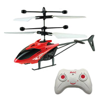 Hélicoptère drone RC rechargeable télécommandé sécurisé jouet enfants résistant