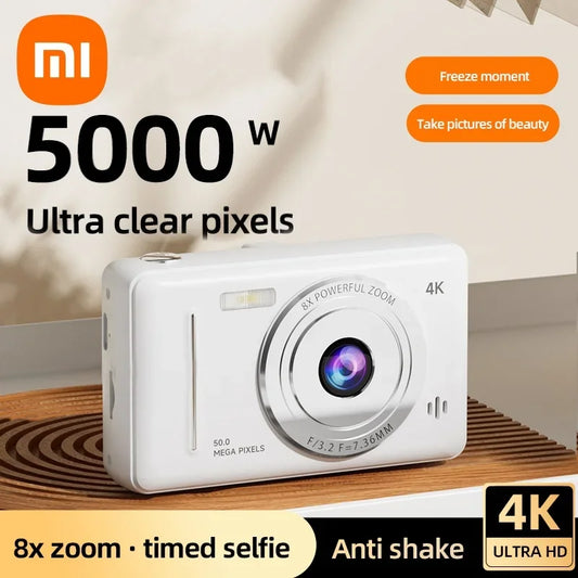 Appareil photo Xiaomi 4K CCD rétro portable double caméra