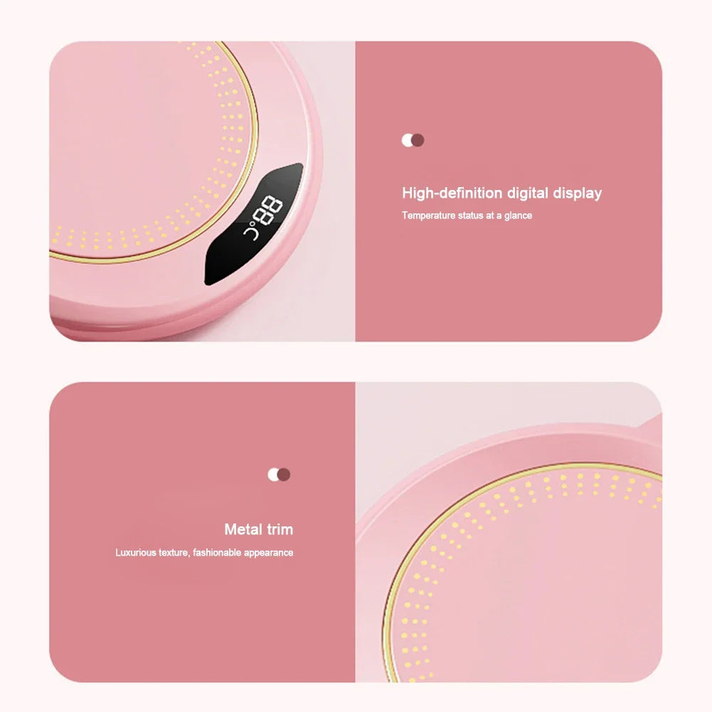 Chauffe-Tasse USB 3 Températures Arrêt Automatique Portable