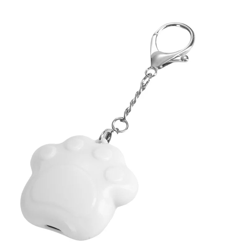 Porte-clés USB rechargeable cœur LED tactile sac créatif léger