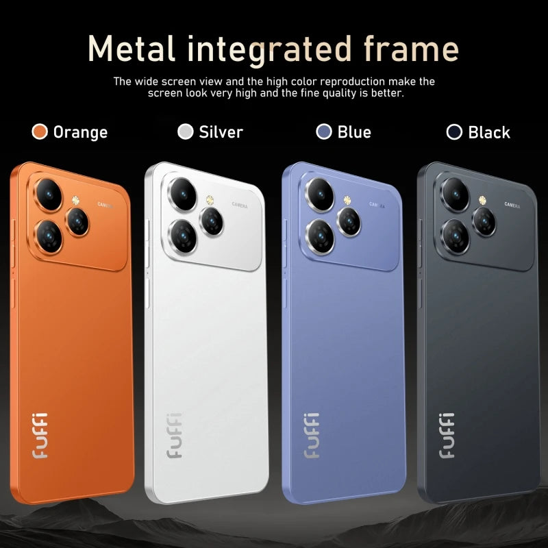 Smartphone Global Vision I17 Pro Max Android 5800mAh 12Go de RAM 512Go de ROM 6.56 pouces 720x1612HD 24+48MP MTK10 Réseau 4G Téléphone mobile