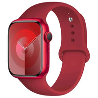 Bracelet silicone sport pour Apple Watch séries 5 à 11.