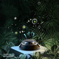 Diffuseur voiture solaire rotatif aromathérapie huile essentielle
