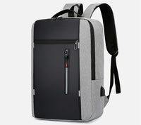 Sac à dos d'affaires étanche pour hommes, sacs à dos d'école USB, sac à dos pour ordinateur portable de 15.6 pouces, sacs à dos de grande capacité pour hommes