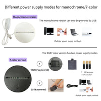 Veilleuse 3D cœur deux mains LED maison bureau cadeau