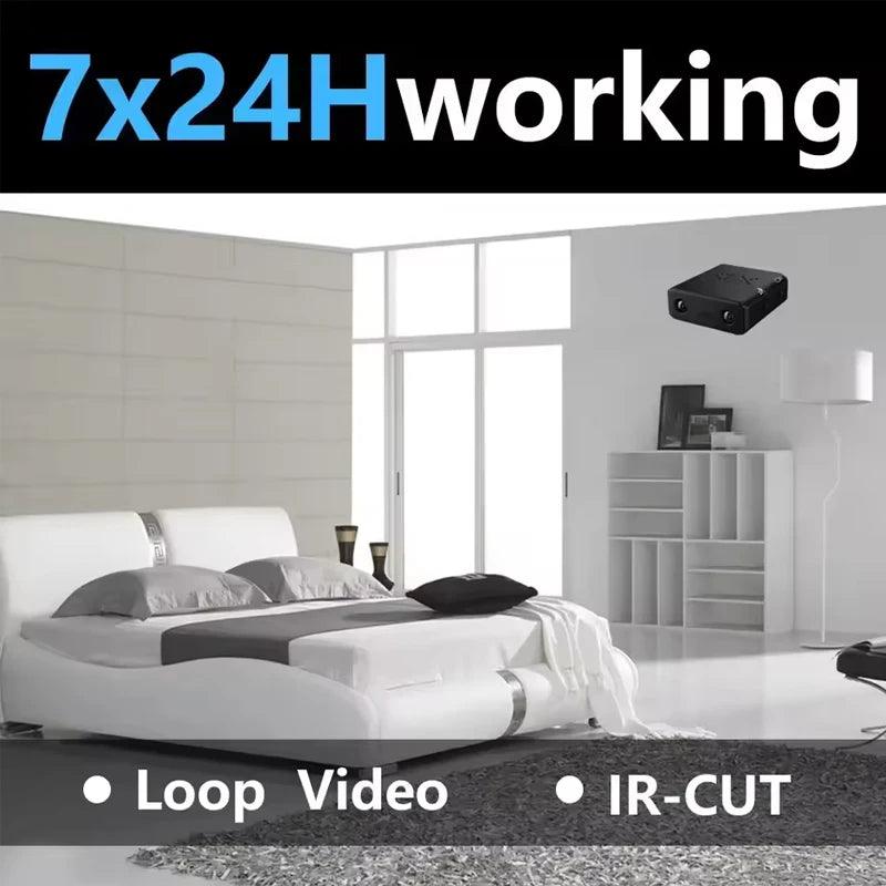 Caméra WiFi 1080P HD surveillance intérieure vidéo temps réel