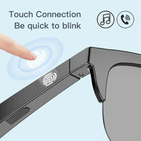 Lunettes de Soleil Bluetooth Intelligentes V5.3 – Audio HIFI & Appels Mains Libres