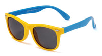 Lunettes de soleil classiques en Silicone pour enfants, UV400, pour garçons et filles, TR90, Protection UV