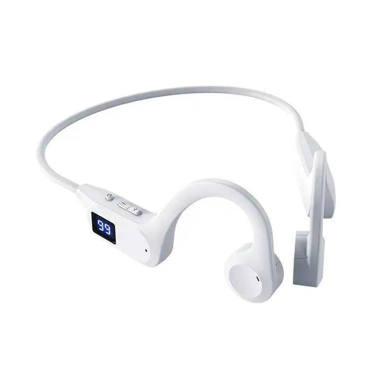 Casque Bluetooth Sport Étanche Conduction Osseuse avec Micro