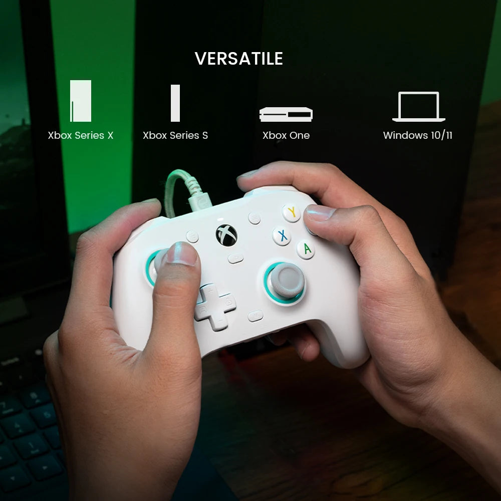 GameSir G7 SE contrôleur de jeu Xbox manette filaire pour Xbox série X, Xbox série S, Xbox One, avec joystick à effet Hall para pc