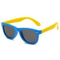 Lunettes de soleil classiques en Silicone pour enfants, UV400, pour garçons et filles, TR90, Protection UV