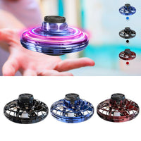 Mini gyroscope interactif LED drone jouet hélicoptère volant enfants