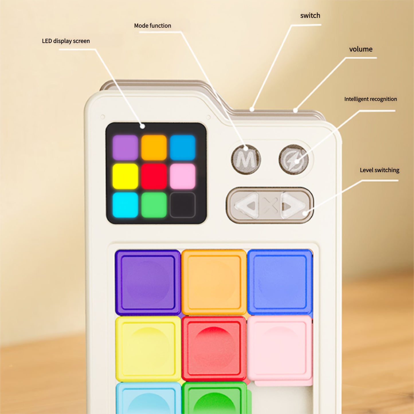 Puzzle Éducatif Électronique Enfant avec Effets Sonores Interactifs