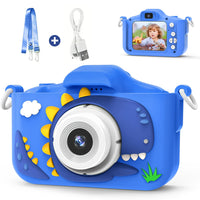 Appareil Photo Enfant Double Caméra 48MP 1080P Jeux Intégrés