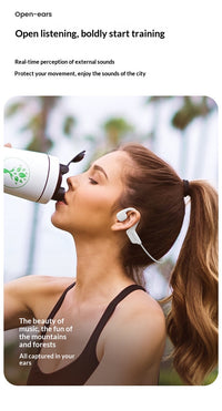 Casque Sport Rondo Bluetooth Conduction Osseuse Noise-Canceling Extérieur