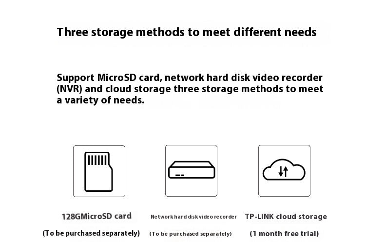 Caméra de surveillance extérieure HD 1080p infrarouge 30m étanche poussière