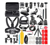 Ensemble de neuf accessoires pour caméras sportives