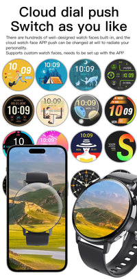 Montre connectée ECG glycémie sans prélèvement analyse sanguine